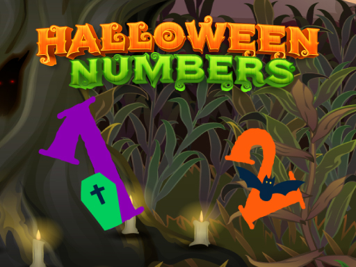 Halloween Numbers - free online Browser game