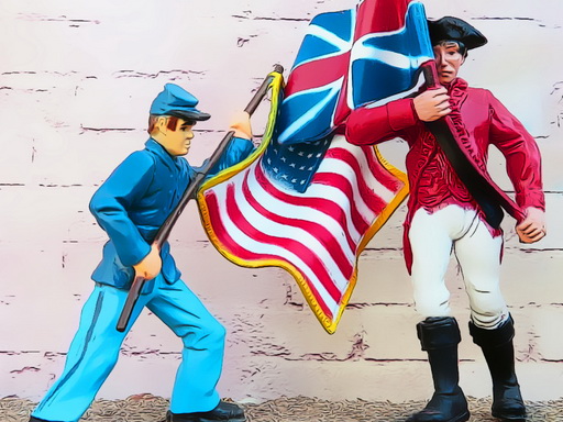 British-American Union Jigsaw - free online Browser game
