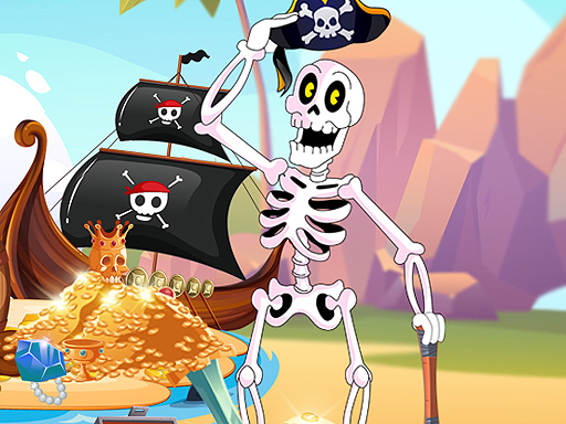 Cursed Pirate Rescue - free online Browser game