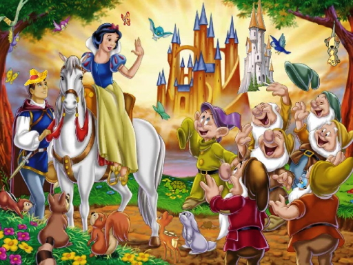 Snow White hidden objects - free online Browser game