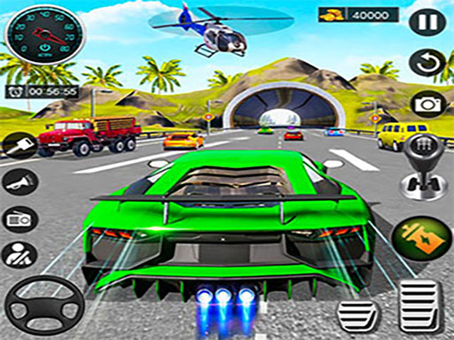 Extreme Car City Driving - free online Browser game