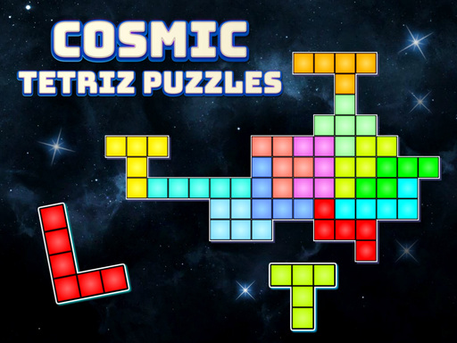 Cosmic Tetriz Puzzles - free online Browser game
