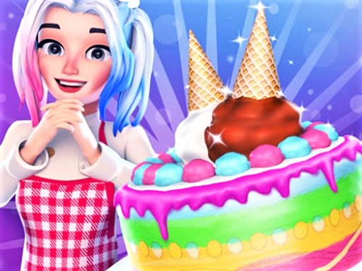 Cute Doll Cooking Cakes - free online Browser game