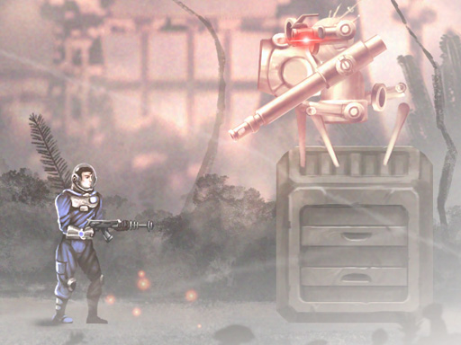 Captain Photon and the planet of chaos - free online Browser game