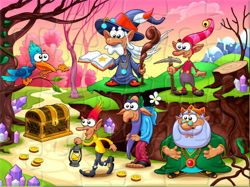 Fantasy Jigsaw Deluxe - free online Browser game