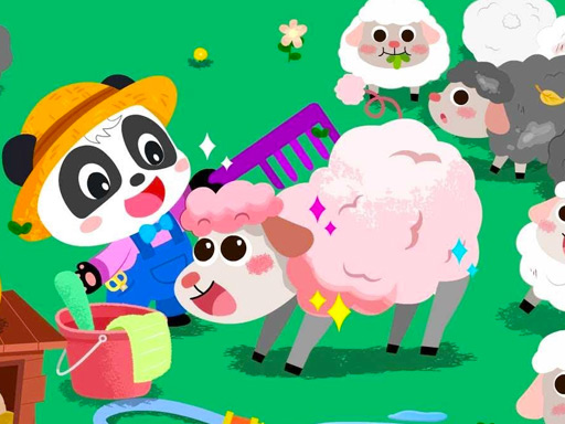 Baby Panda Animal Farm - free online Browser game
