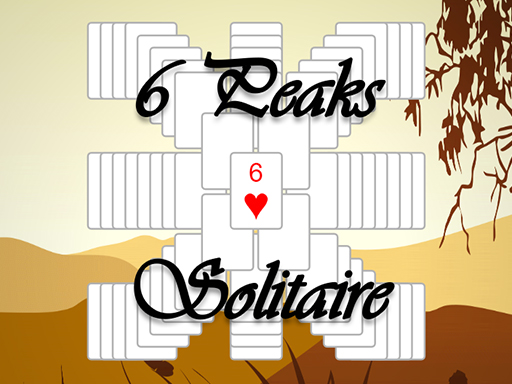 6 Peaks Solitaire - free online Browser game