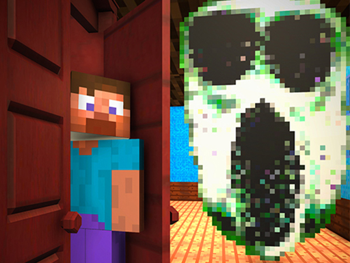 Craft Doors: Horror Run - free online Browser game
