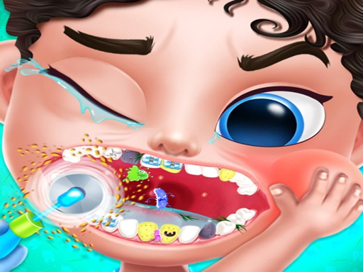 Dentist For Children Game - free online Browser game