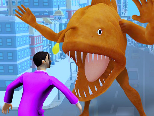 Draw to Fish Fight - free online Browser game
