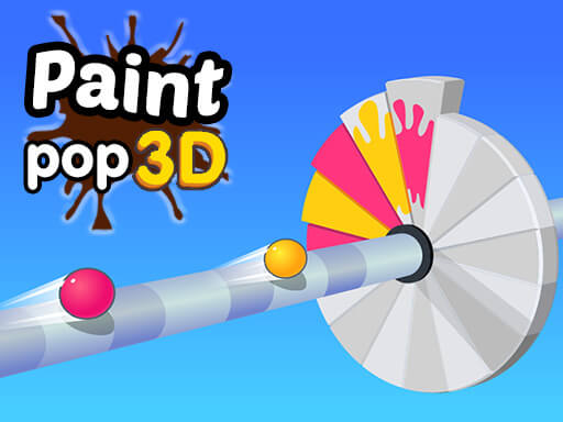 Paint Pop 3D 2026 - free online Browser game