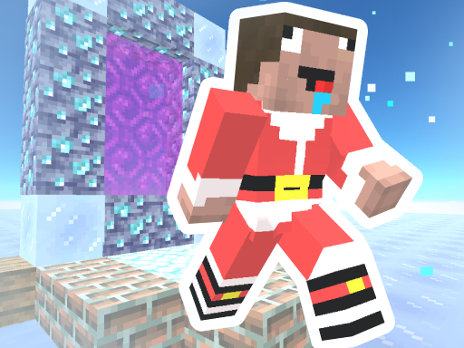 Noob Steve Christmas - free online Browser game