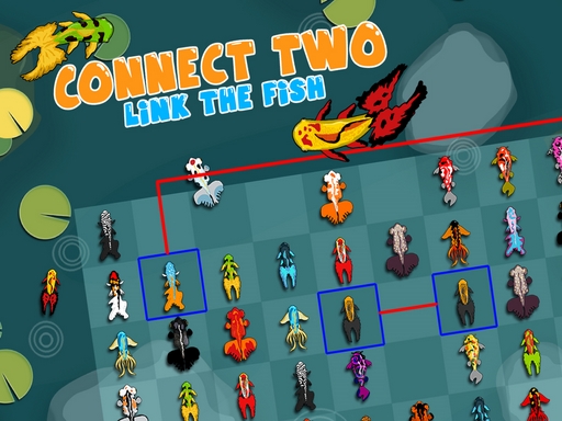 Connect Two : Link the Fish - free online Browser game