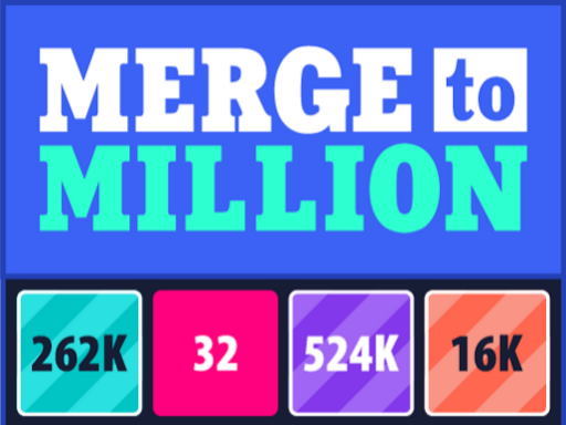 Merge To Million - free online Browser game