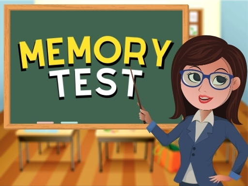 Memory Test - free online Browser game