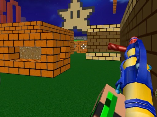 Advanced Blocky Paintball - free online Browser game