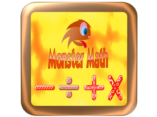 Monster math: addition, multiplication, division - free online Browser game