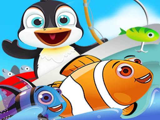 Fish Games For Kids | Trawling Penguin Games - free online Browser game
