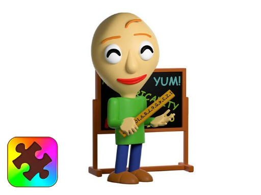 Baldie Jigsaw Challenge - free online Browser game