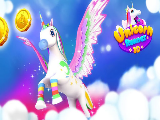 Unicorn Runner 3D - free online Browser game