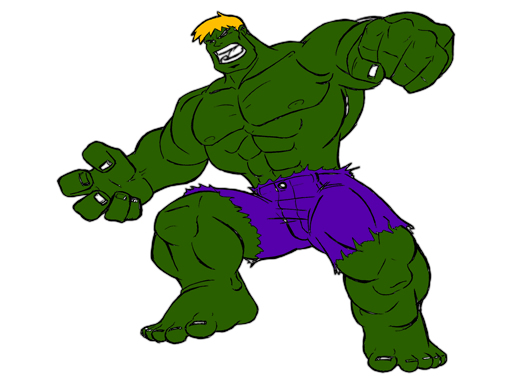 Coloring Heroes - free online Browser game