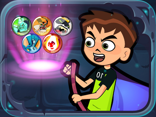 Ben 10 Halloween Bubble Shooter - free online Browser game