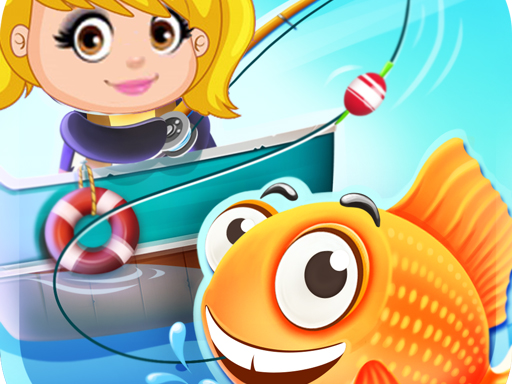 Nastya Like Fishing Mania - free online Browser game