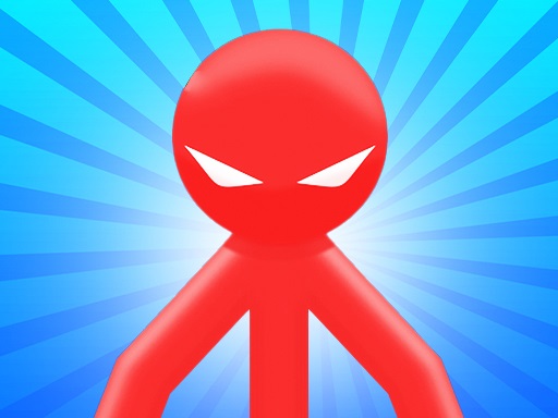 Red Stickman vs Monster School - free online Browser game