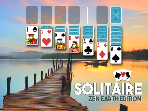 Solitaire : zen earth edition - free online Browser game