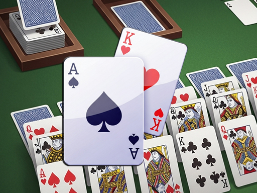 double klondike solitaire Card - free online Browser game
