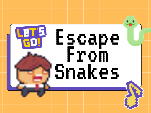 Escape From Snakes - free online Browser game