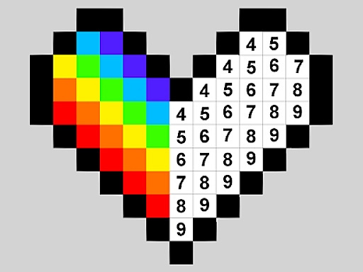 Color by Numbers - free online Browser game