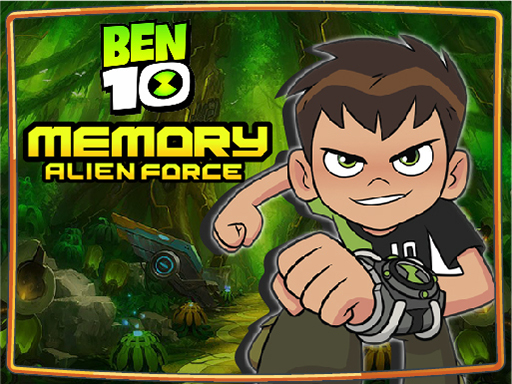 Ben 10 Memory Alien Force - free online Browser game