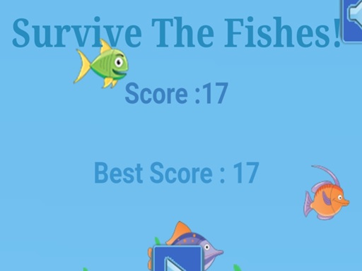 Survive The Fishes - free online Browser game