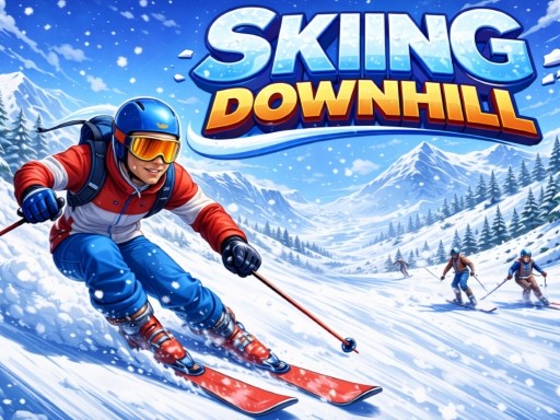 Skiing Downhill - free online Browser game