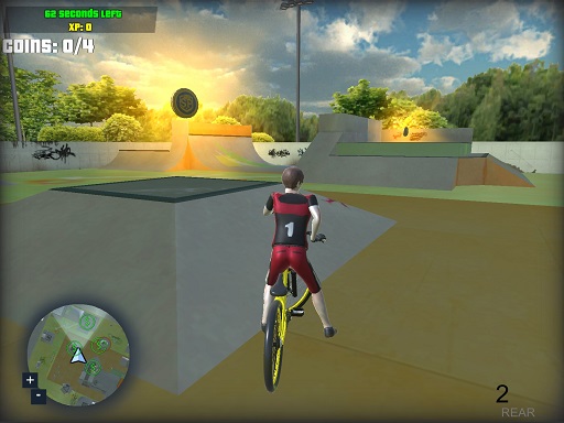 BMX XTreme 3D Stunt - free online Browser game