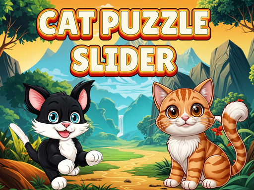 Cat Puzzle Slider - free online Browser game