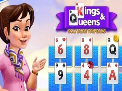 Tripeaks Solitaire: Kings and Queens - free online Browser game