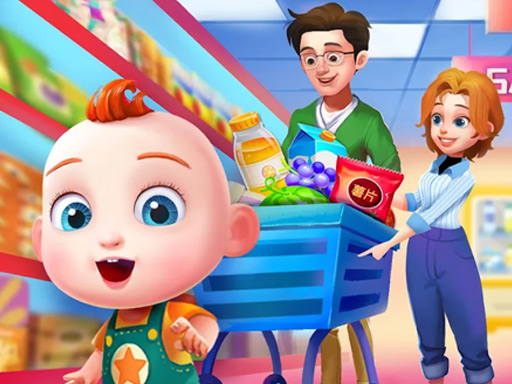 Cute Family Shopping - free online Browser game