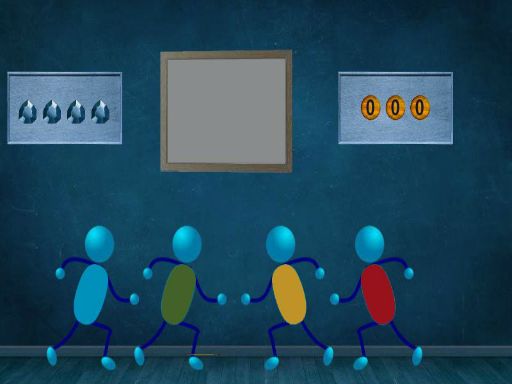 8b blue house escape - free online Browser game