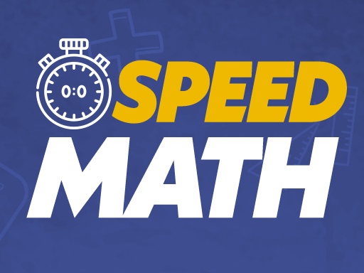 Speed Math - free online Browser game
