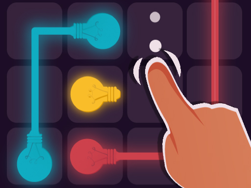 Connect Glow Game Puzzle - free online Browser game