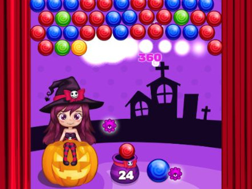 Blase Schütze Halloween - free online Browser game