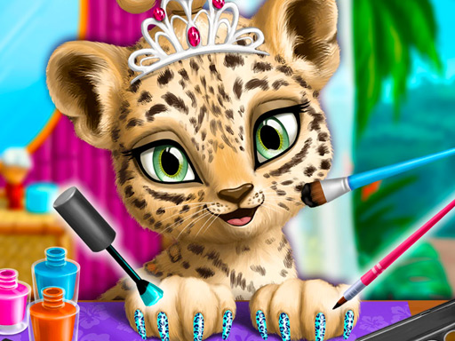Jungle Animal Hair Salon - free online Browser game