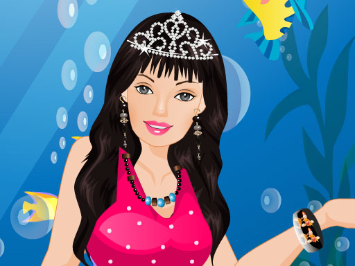 Barbie Mermaid Dressup - free online Browser game