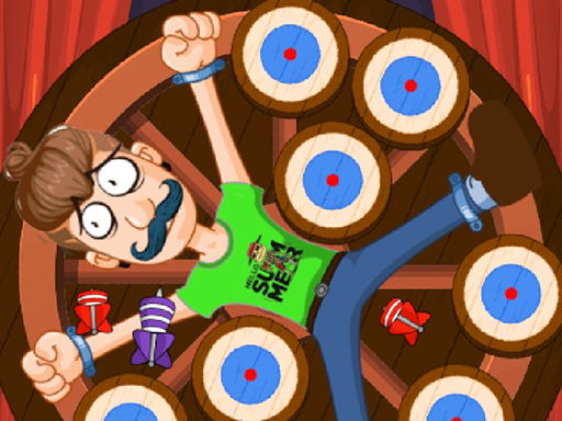 Circus Dart Wheel - free online Browser game