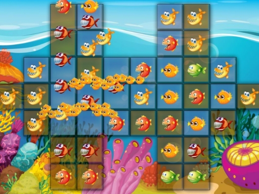 Fish Connect Deluxe - free online Browser game