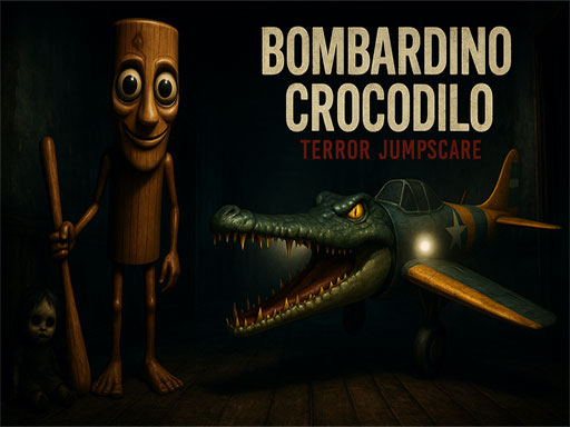 Bombardino Crocodilo Terror Jumpscare - free online Browser game