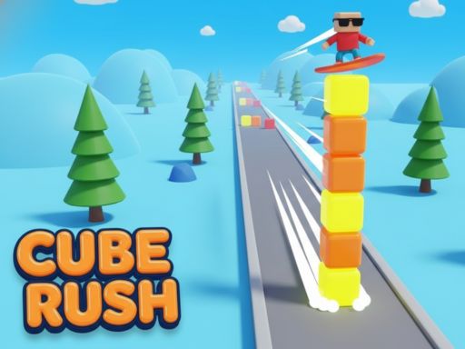 Cube Rush 3D: Survive The Rush - free online Browser game