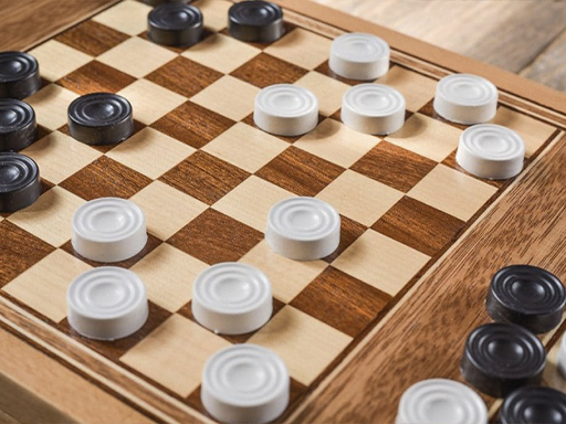 Checkers for two - free online Browser game